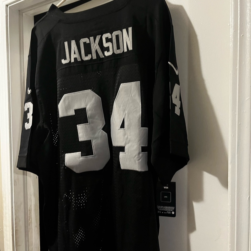 Nike Black and White Men's Jersey